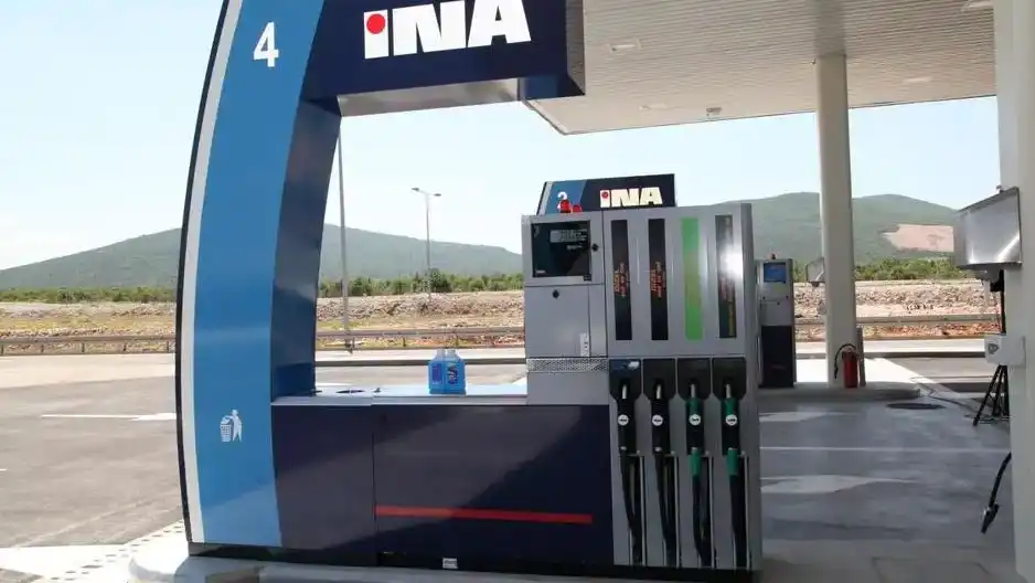 INA gasoline pump station newer model
