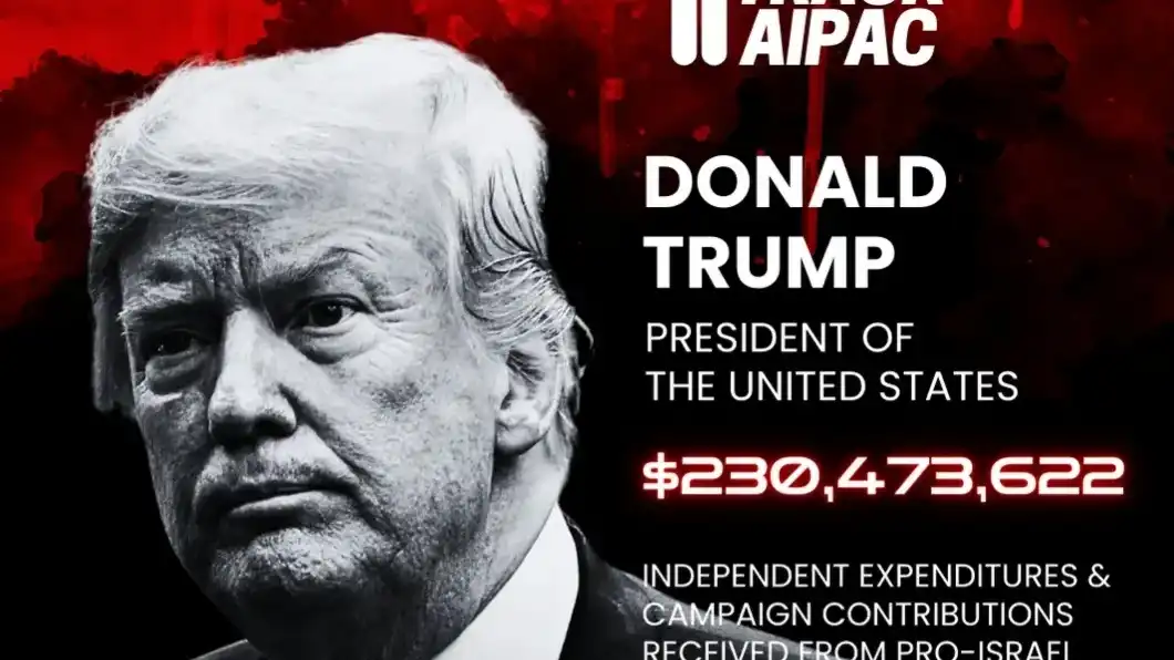 Trump Israel lobby contributions = $230,473,622